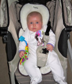 baby in car seat