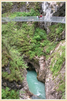 spirit gorge in mittenwald bavaria germany with kids