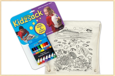 kidzsack eco travel amenity