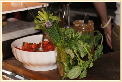 fresh food tuscan meal