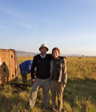 amie-oshaughnessy-with-gelbart-shachar-of-skyship-balloon-safaris