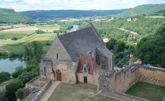 Chapel at Beynac Fortress Dordogne