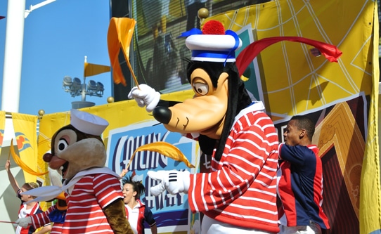 Disney Cruise Line Goofy Dancing