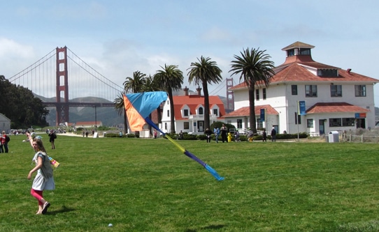Kite Flying Chrissy Field San Francisco