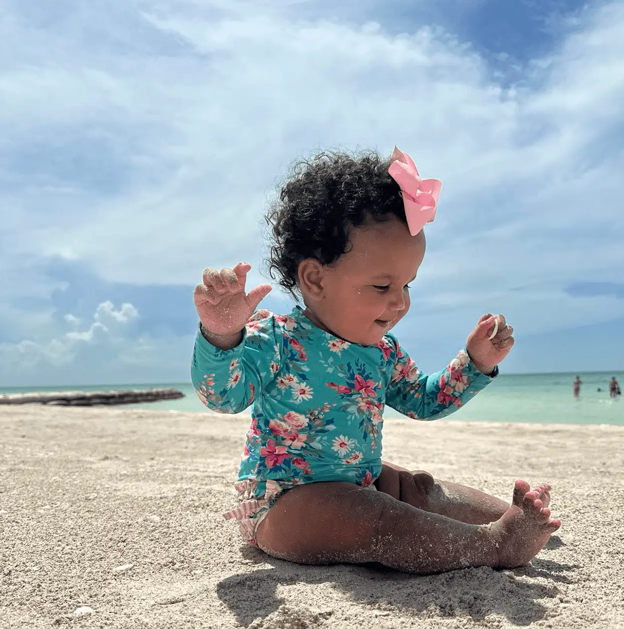 Play on the beach in Isla Holbox. Photos of Stephanie Craig-Moyo, History Fangirl.com