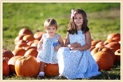 Pumpkin and Apple Picking