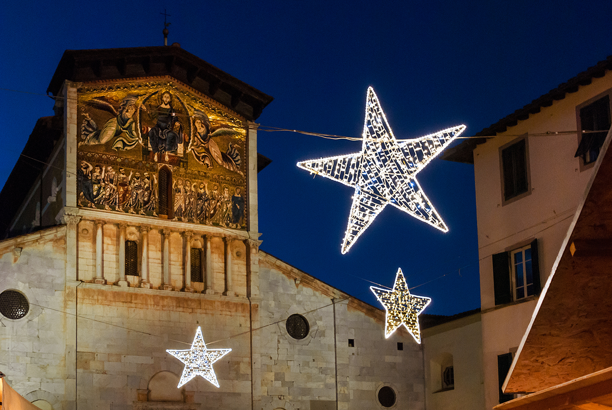 Christmas in Lucca, Tuscany, Italy