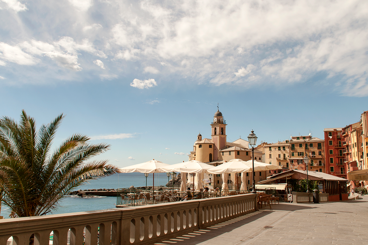 Camogli waterfront. Photo by oreundici/YayImages