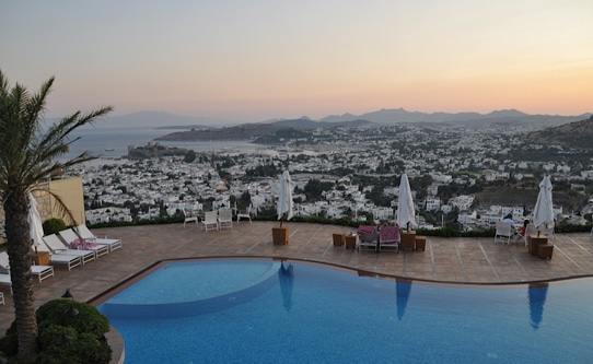 View from Marmara Bodum Hotel Turkey
