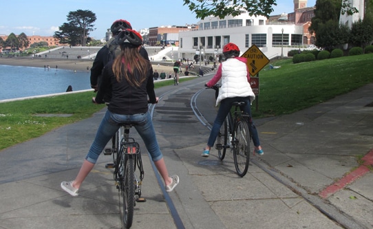 Bike Riding in San Francisco with Kids