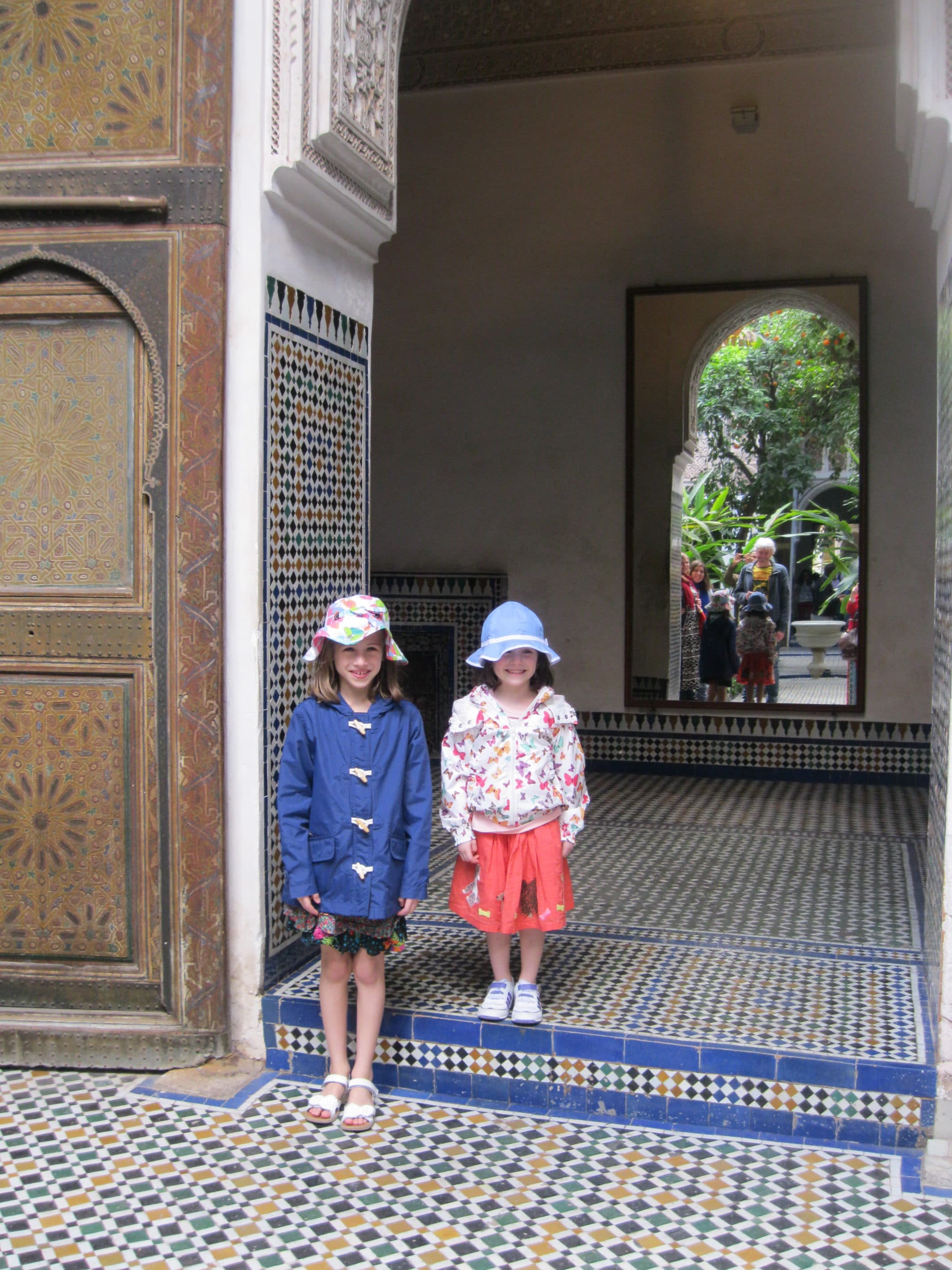 Checking out El Badi Palace