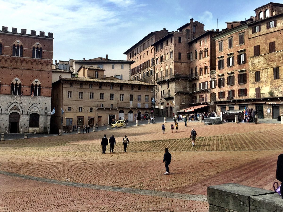 The Piazza del Campo, Siena's heart
