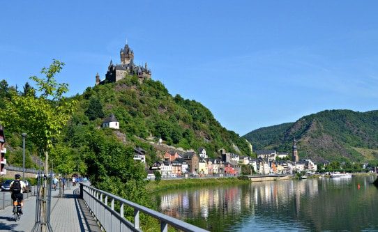Cochem Castle and Town Bike Path