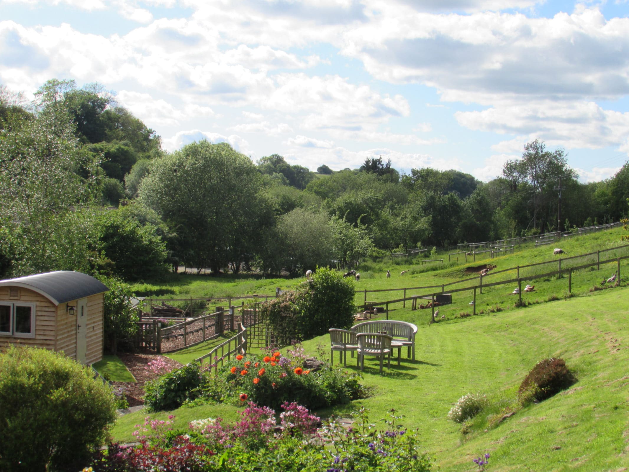 A true English country garden