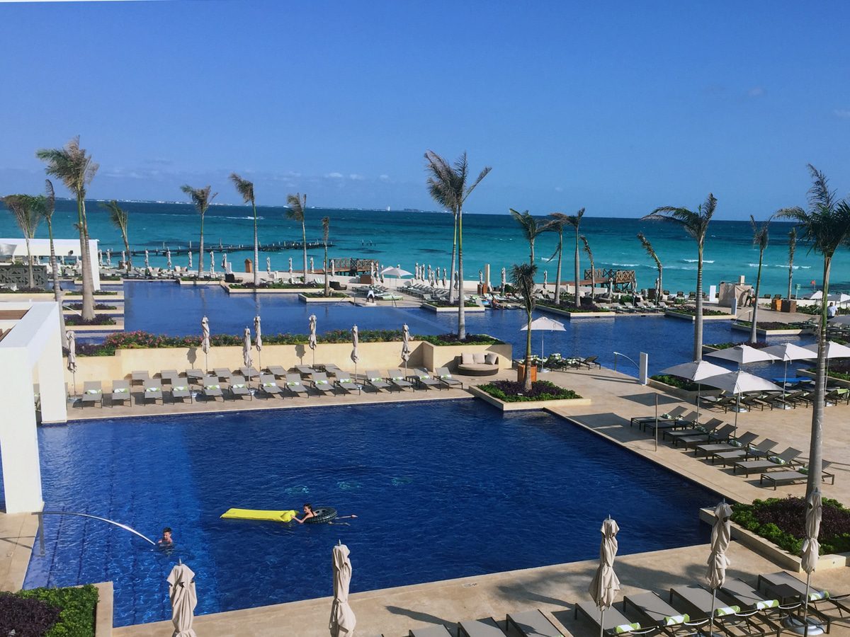 Hyatt Ziva Cancun Pools