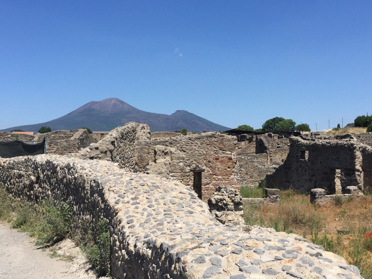 Visiting Pompeii