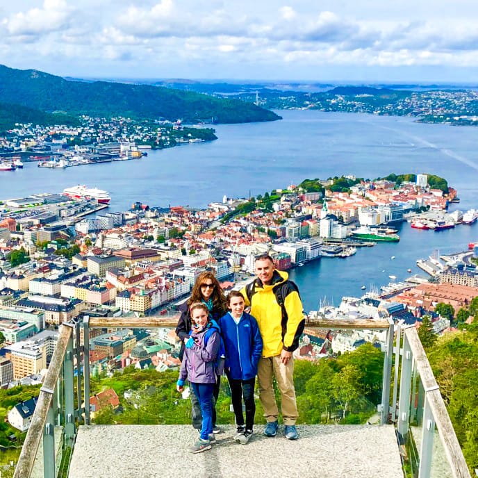 Jim's family vacation in Norway