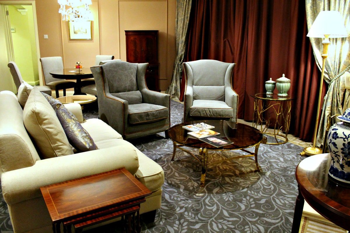 Suites are large and elegantly decorated, but still comfortable for families.