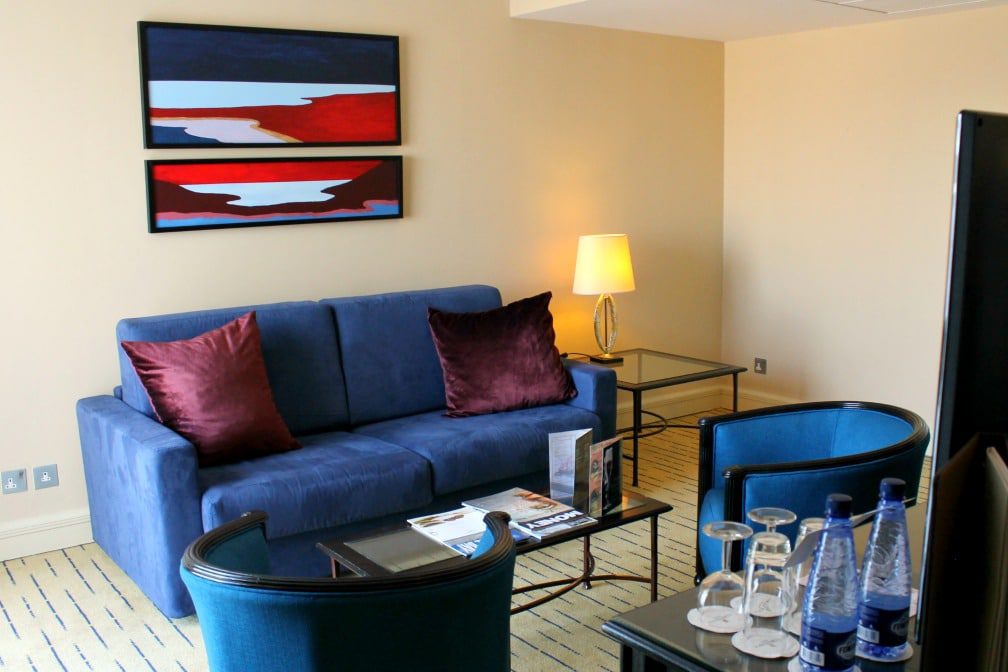 Suites offer families more living space than the standard family rooms.