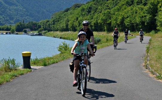 Family Biking in Mosel Valley