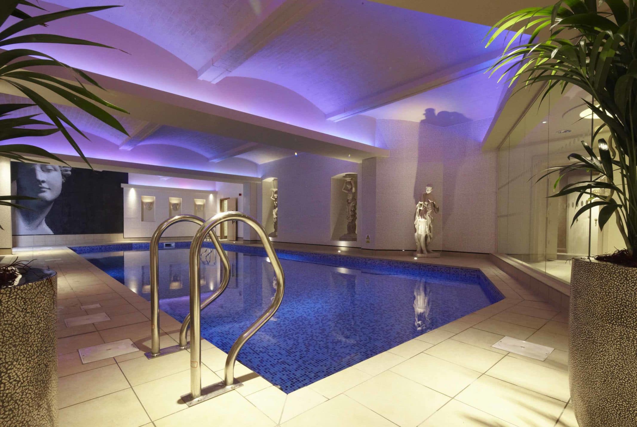 The underground swimming pool at The Grand Hotel and Spa, York