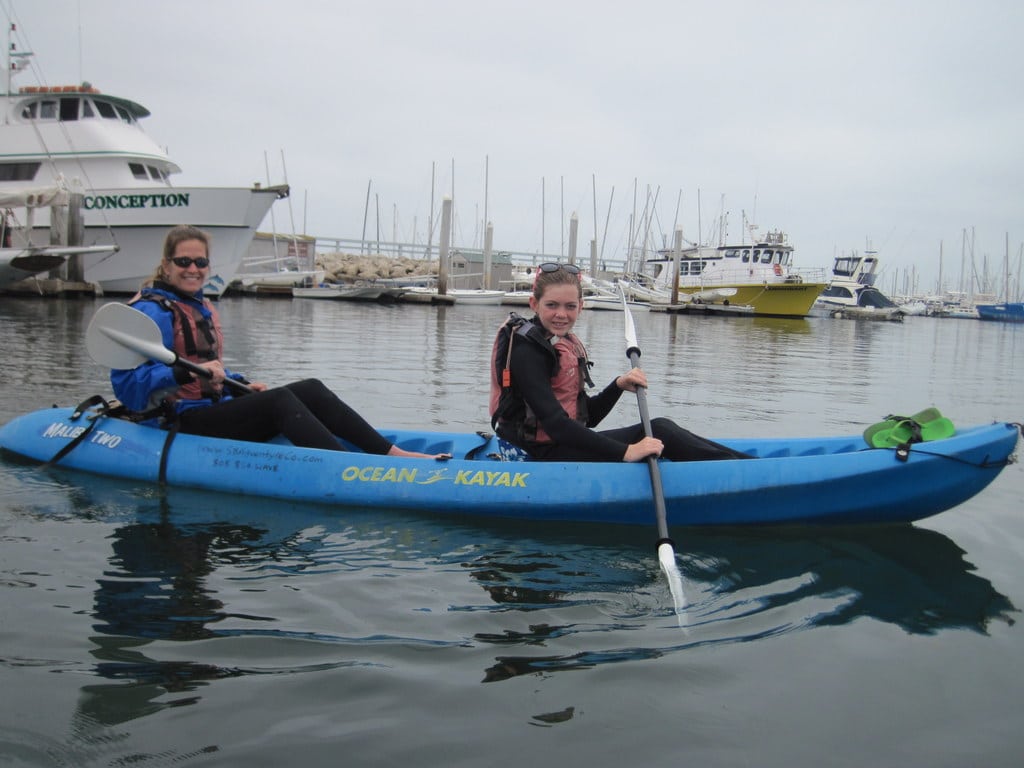 Santa Barbara Harbor Kayaking