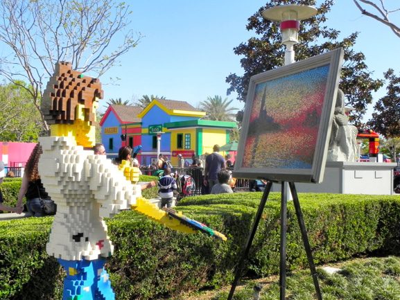 Legoland California artist
