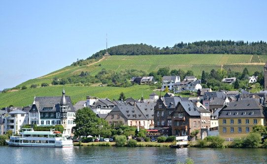 Mosel Valley River Town