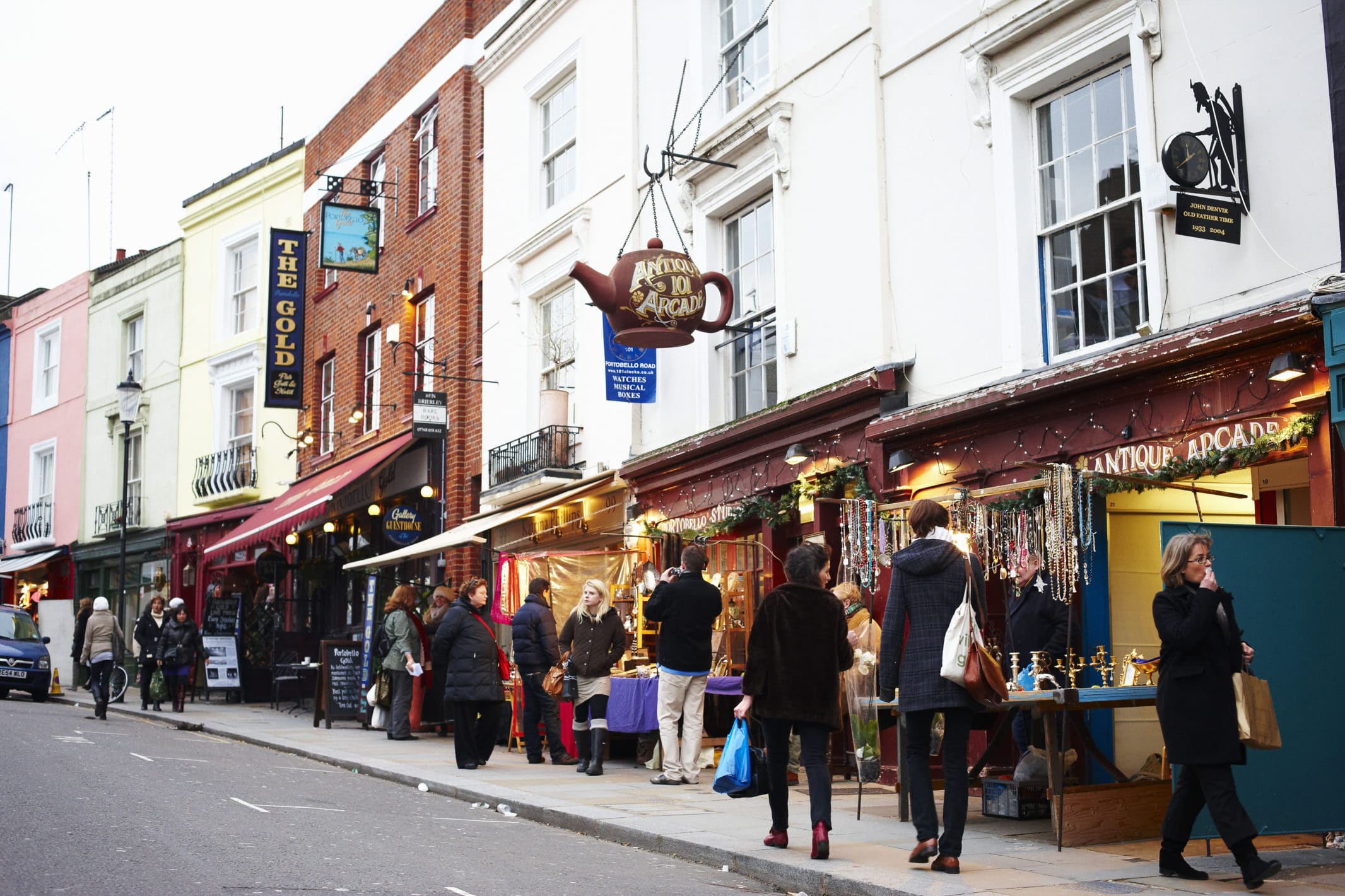 Portobello Road is perfect for people-watching