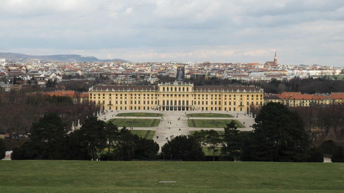 Schonbrunn from Gloriette