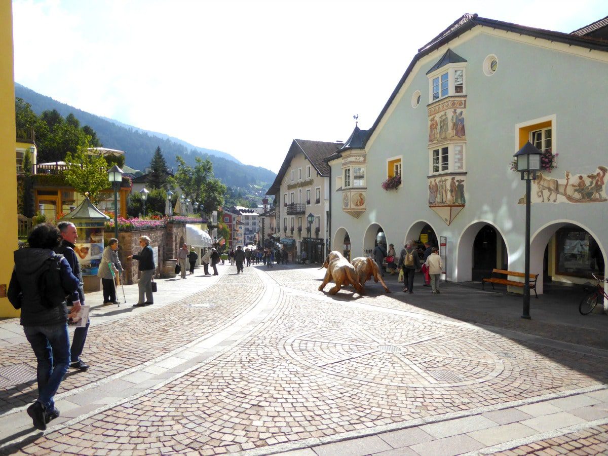 South-Tyrol-Ortisei-Pedestrian-Area