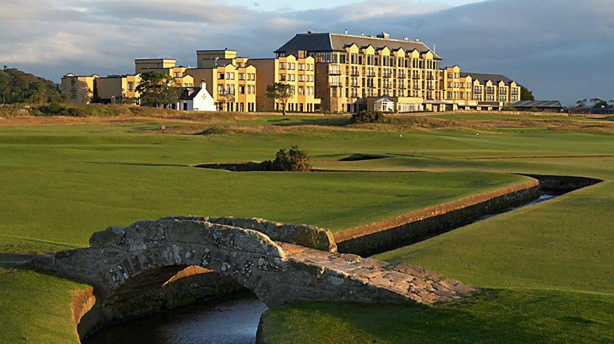 There's more than golf families staying at St. Andrews Old Course Hotel.