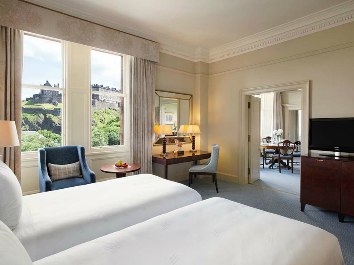Waking up to views of the Edinburgh Castle isn't just a dream at Waldorf Astoria.