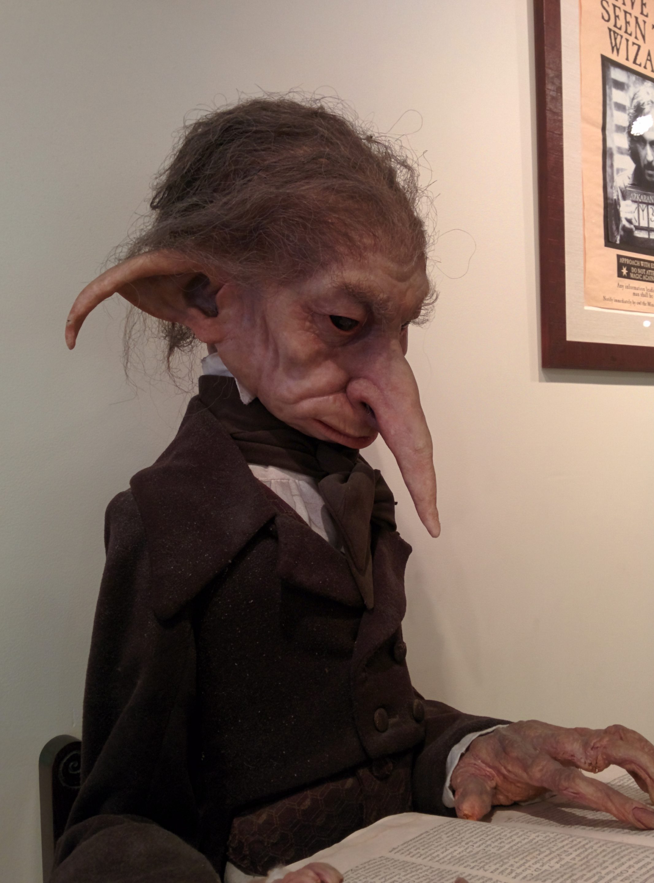 Goblin from Gringotts, Warner Bros. Museum