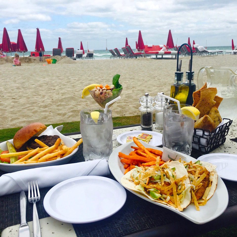 True beachfront dining at Costa Grill