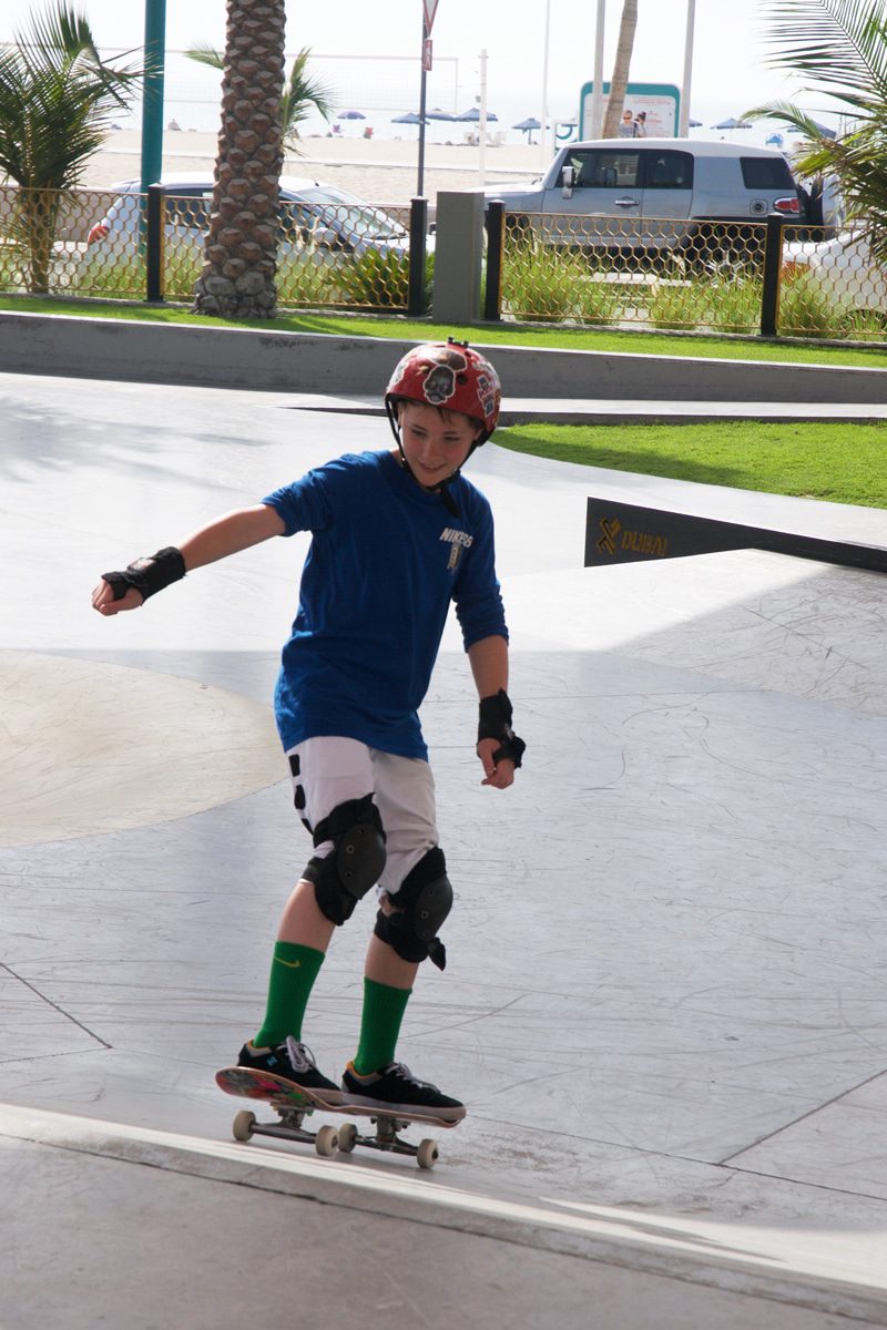 Best Activities in Dubai with Kids, skate park