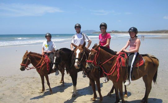 Family Horseback Riding JW Marriott Costa Rica