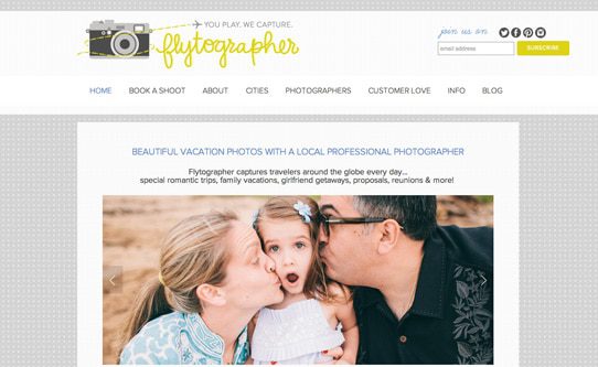 flytographer home page