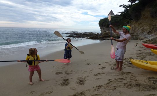 kids-kayak-lesson-laguna-beach-ca