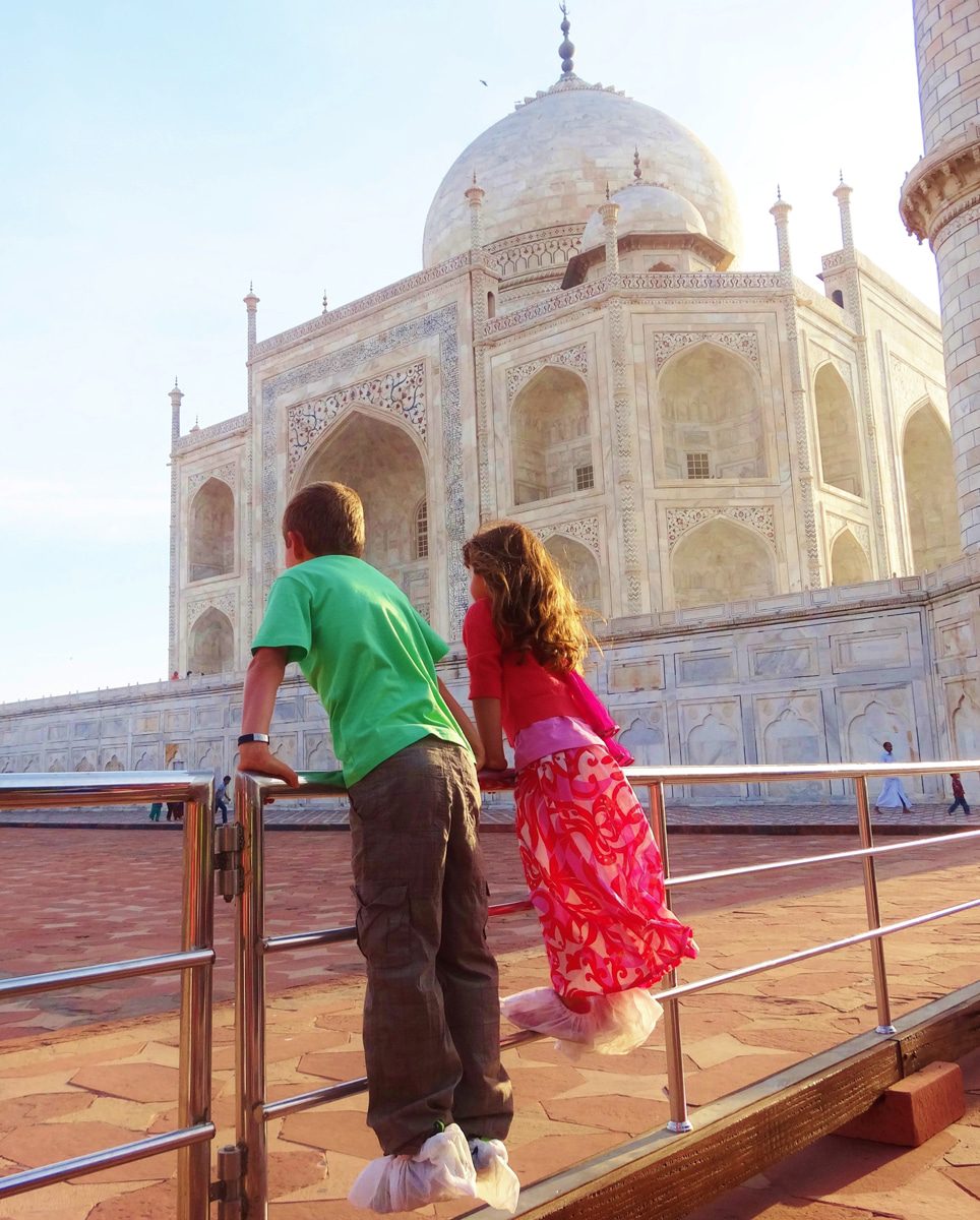 India with Kids, Taj Mahal