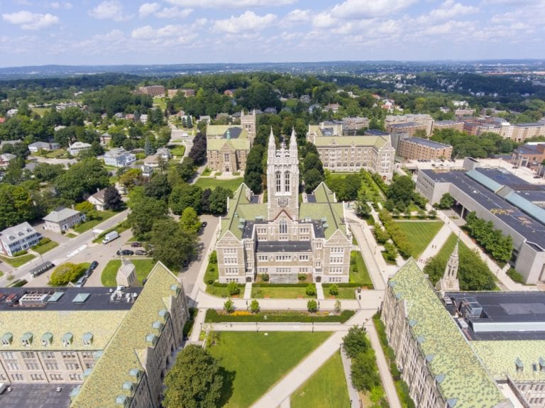 boston college self guided tours