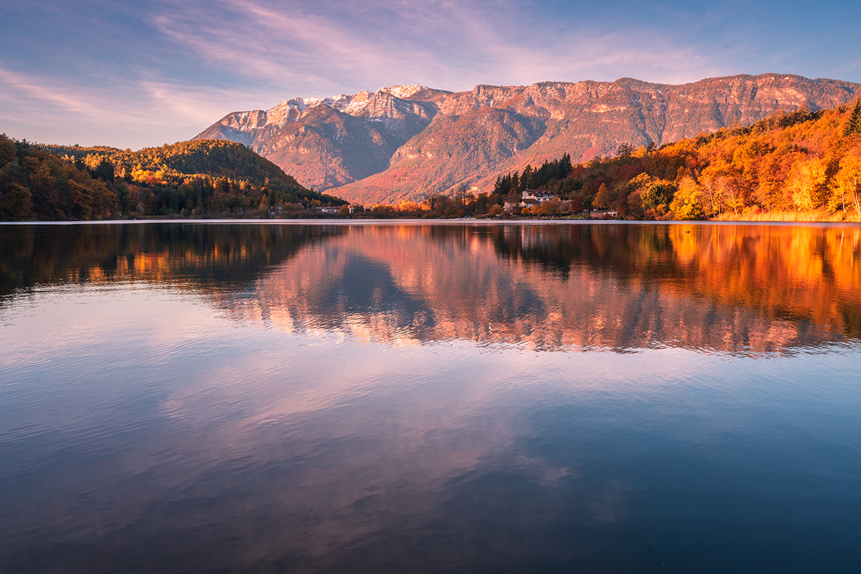 Lake Monticolo in South Tyrol. Photo by pawelgegotek1/AdobeStock