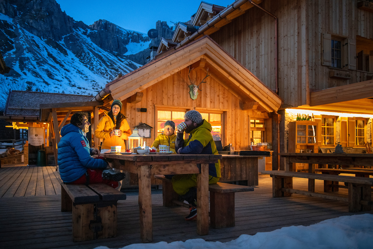 Skiing the Dolomites