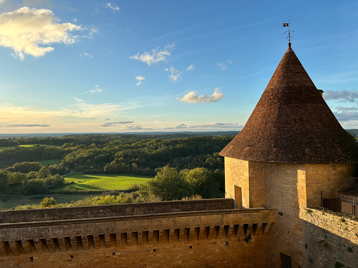 Chateau de Biron in Dordogne, France. Photo by Katja Gaskell, Globetotting.com