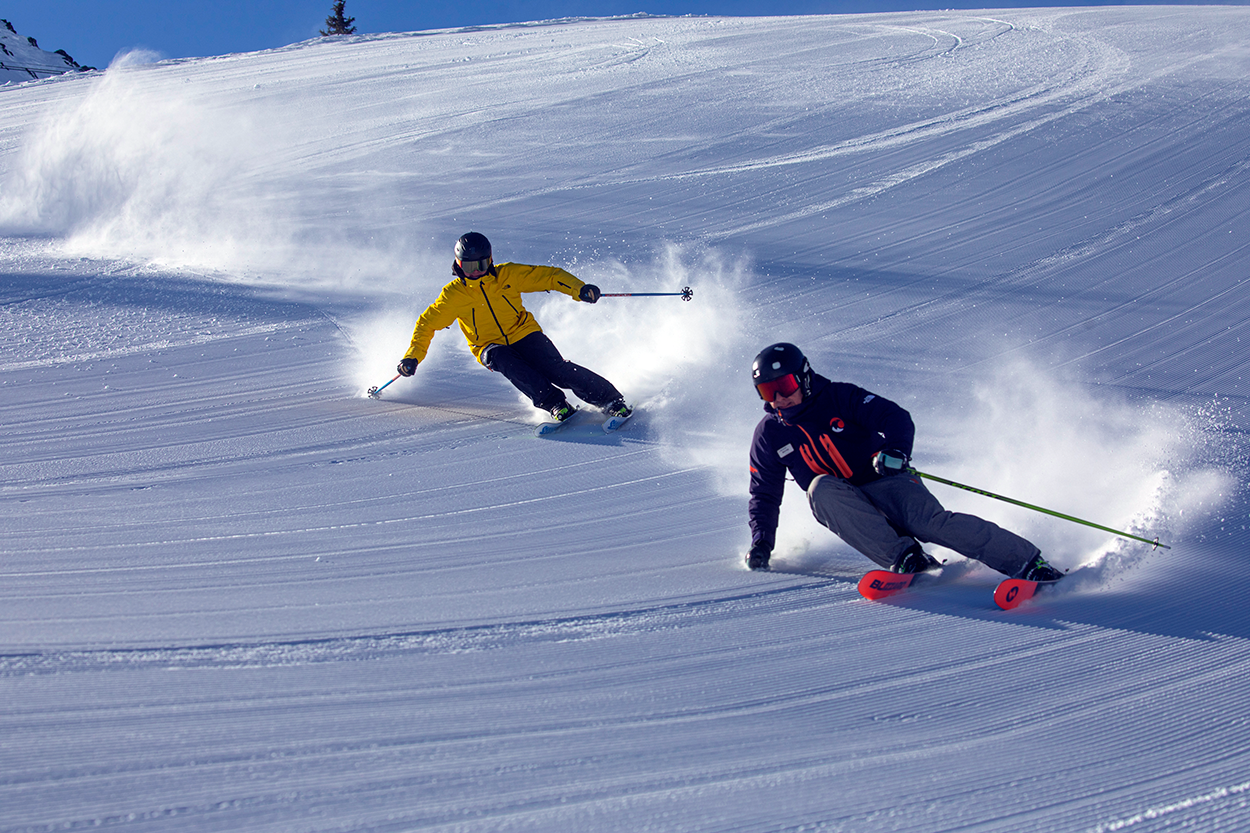 Ski school at Palisades Tahoe. Photo by Palisades Tahoe