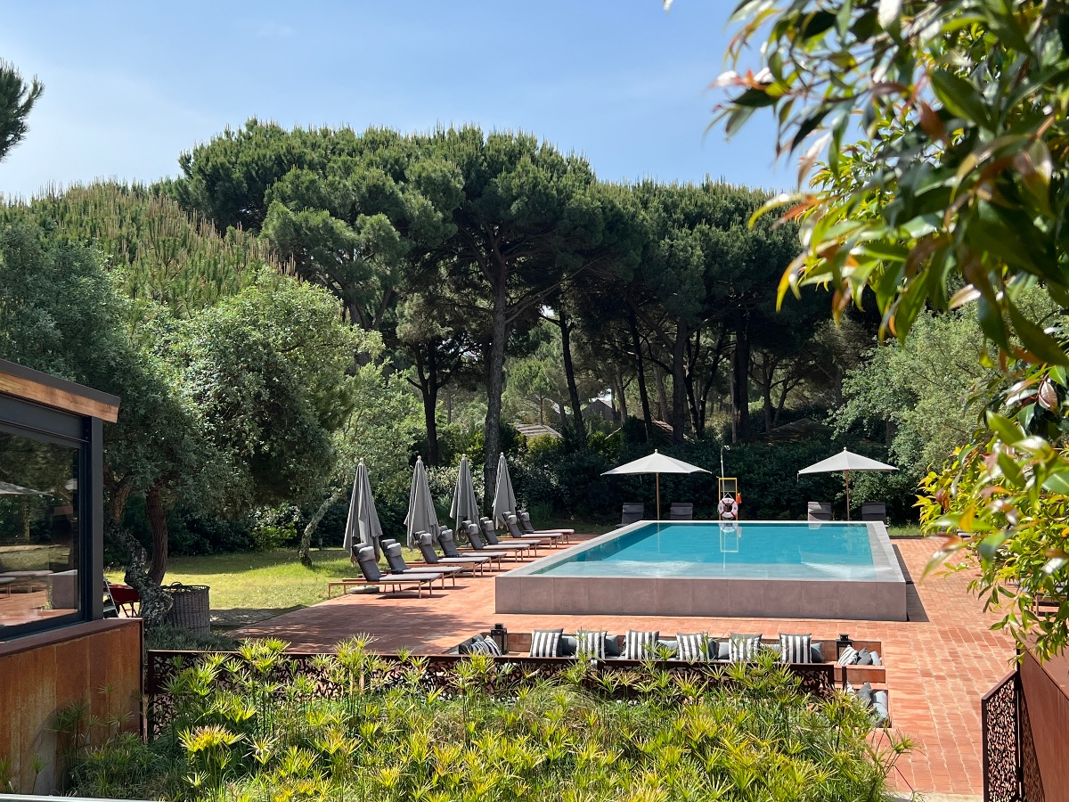 The pool at Sublime Comporta