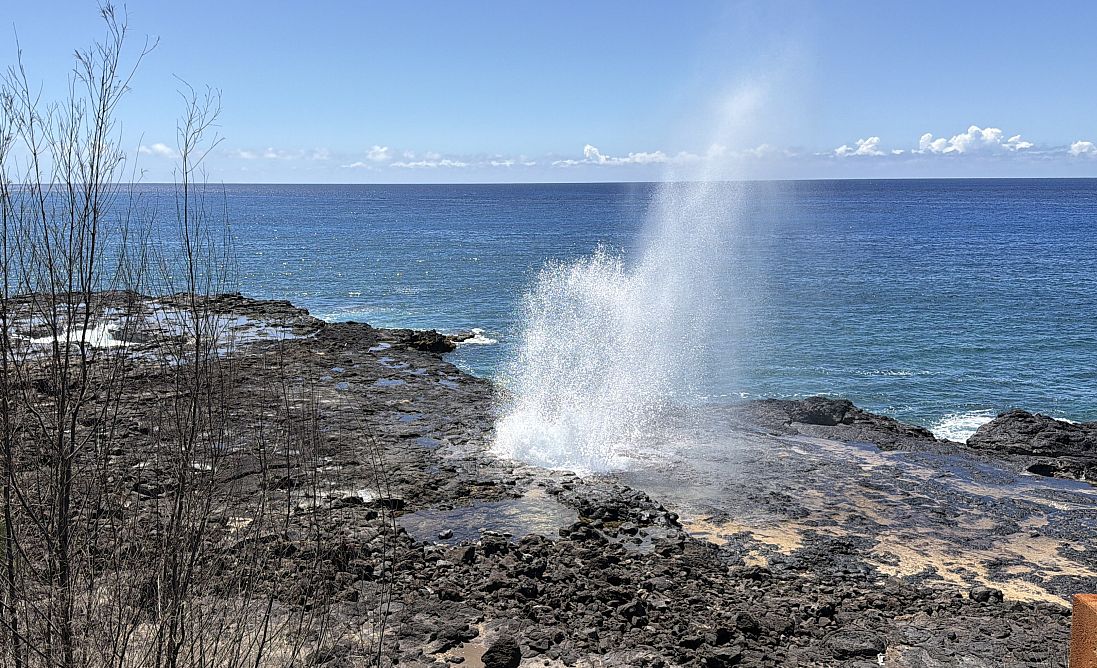 Spouting Horn on Kauai