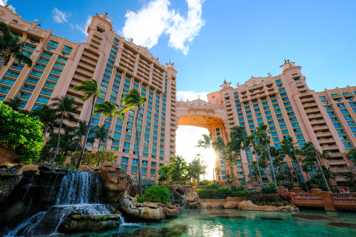 Inside the New Imperial Club at Atlantis Paradise Island